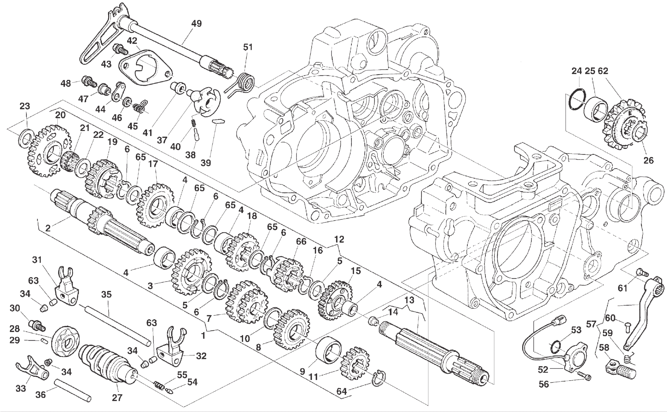 GEAR BOX (SMR-TE-TXC)