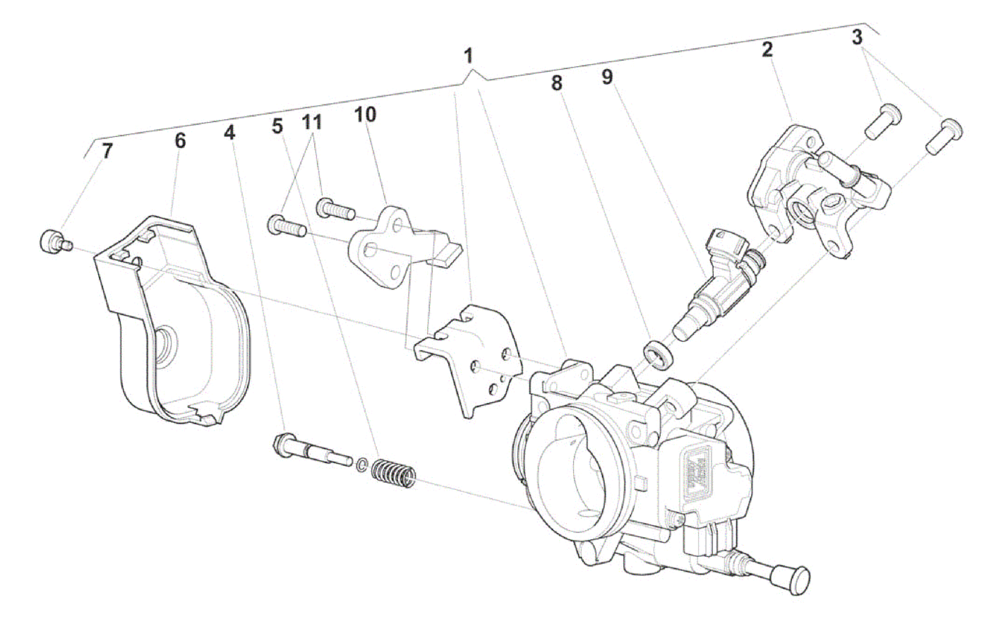 THROTTLE BODY (SMR-TE)