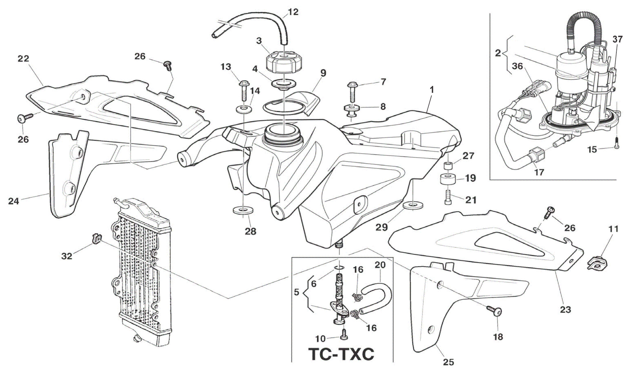 FUEL TANK BODY