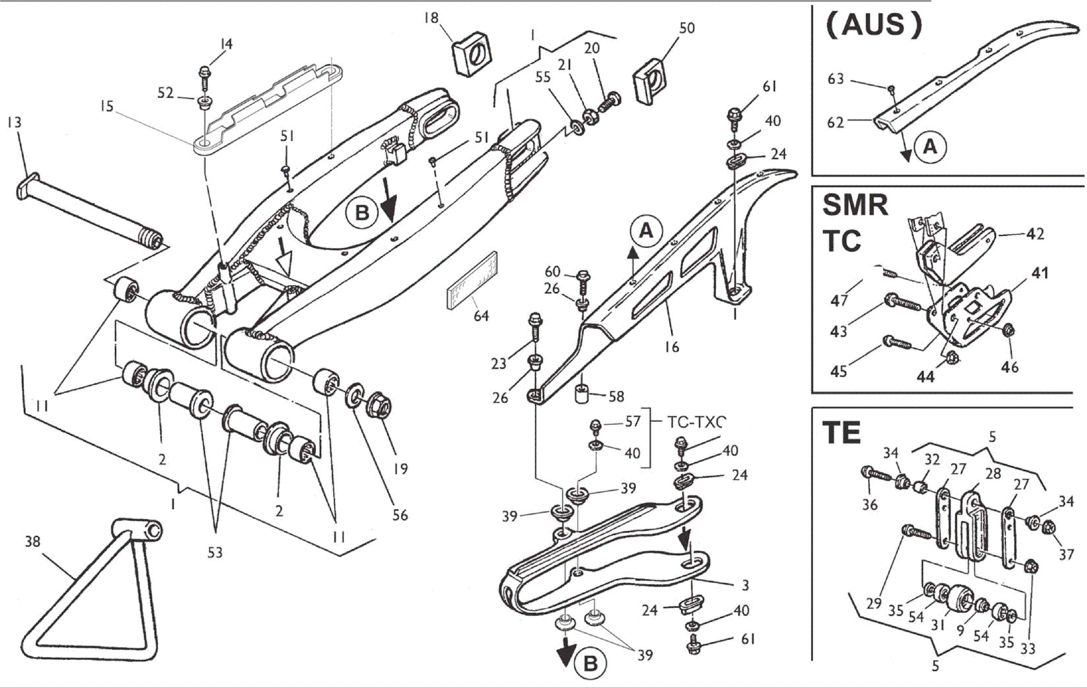 REAR SWING ARM