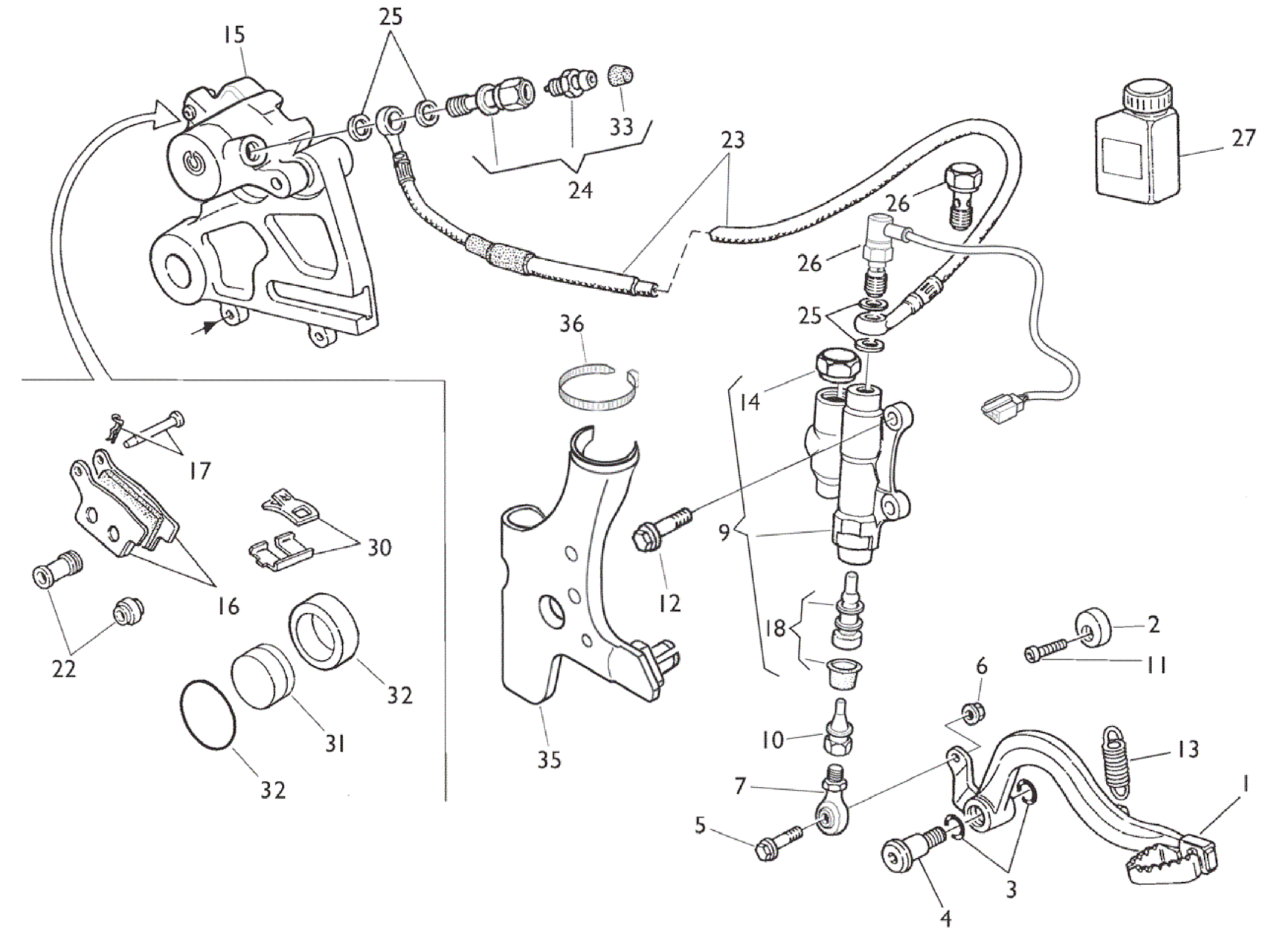 REAR BRAKE SYSTEM