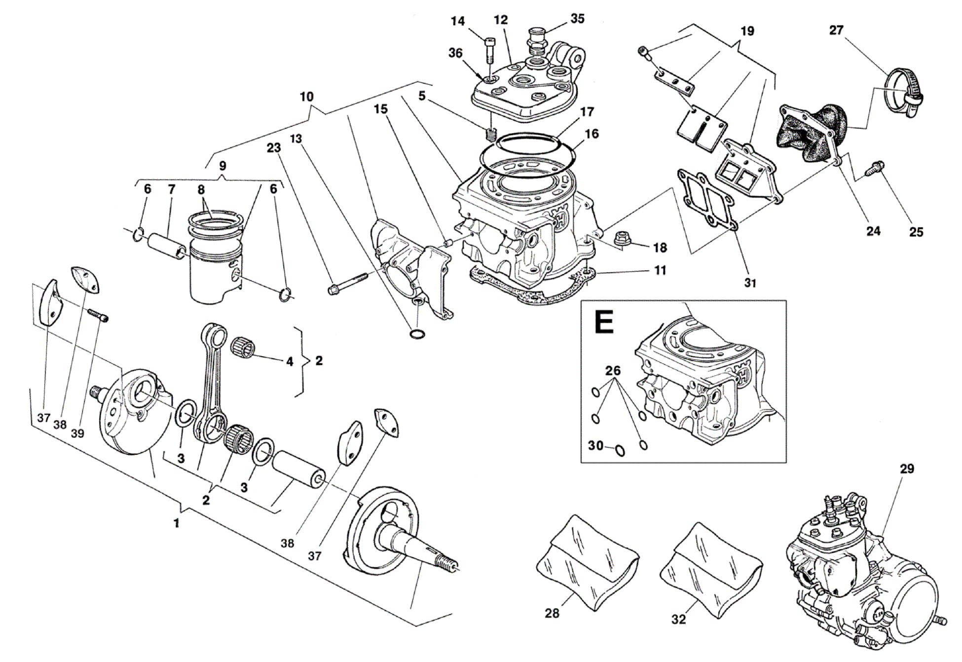 CRANKSHAFT - CYLINDER