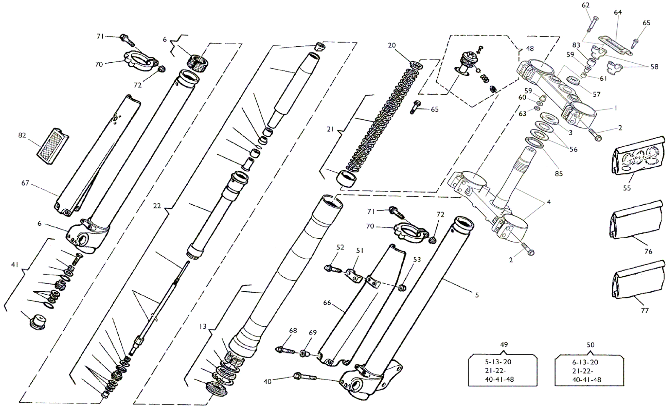 FRONT FORK ASSEMBLY