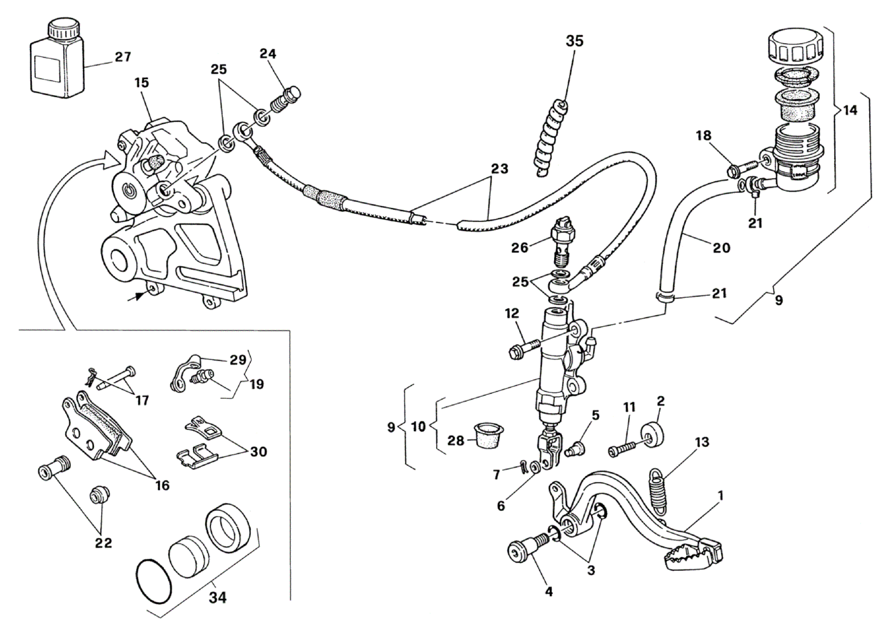 REAR BRAKE SYSTEM