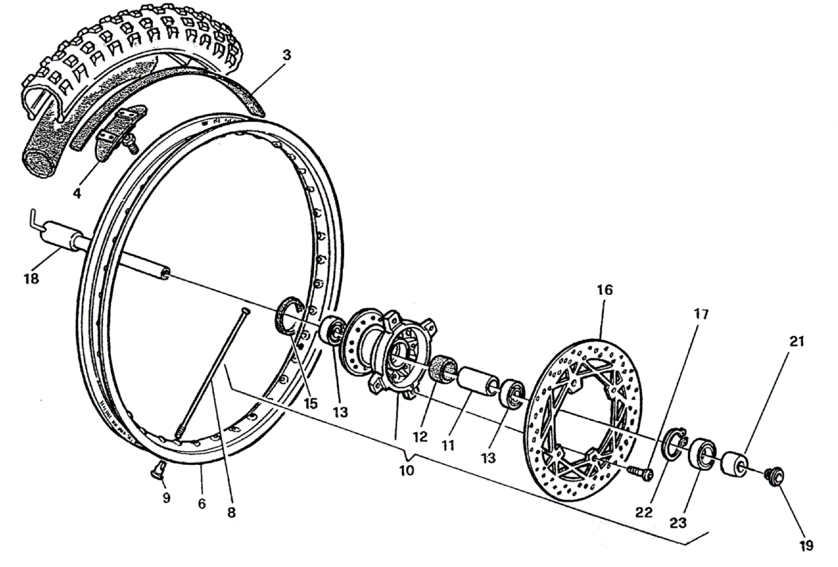 FRONT WHEEL