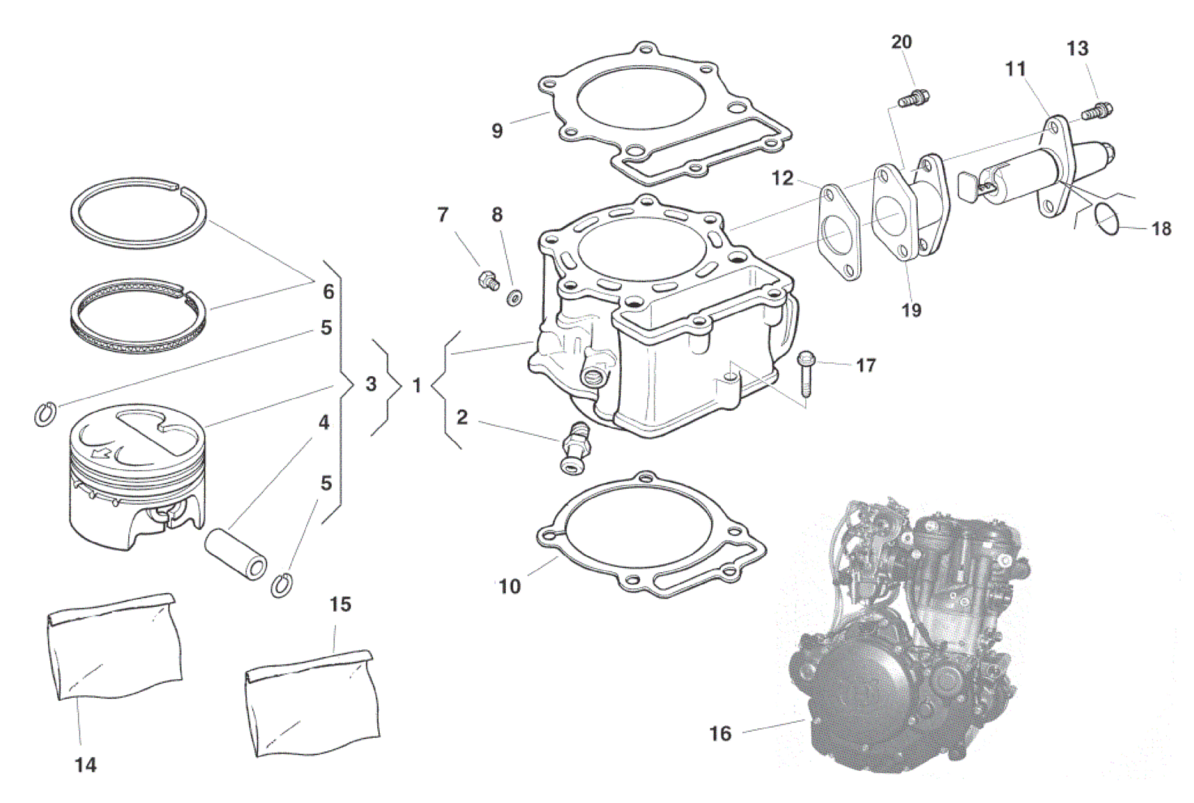 CYLINDER - PISTON