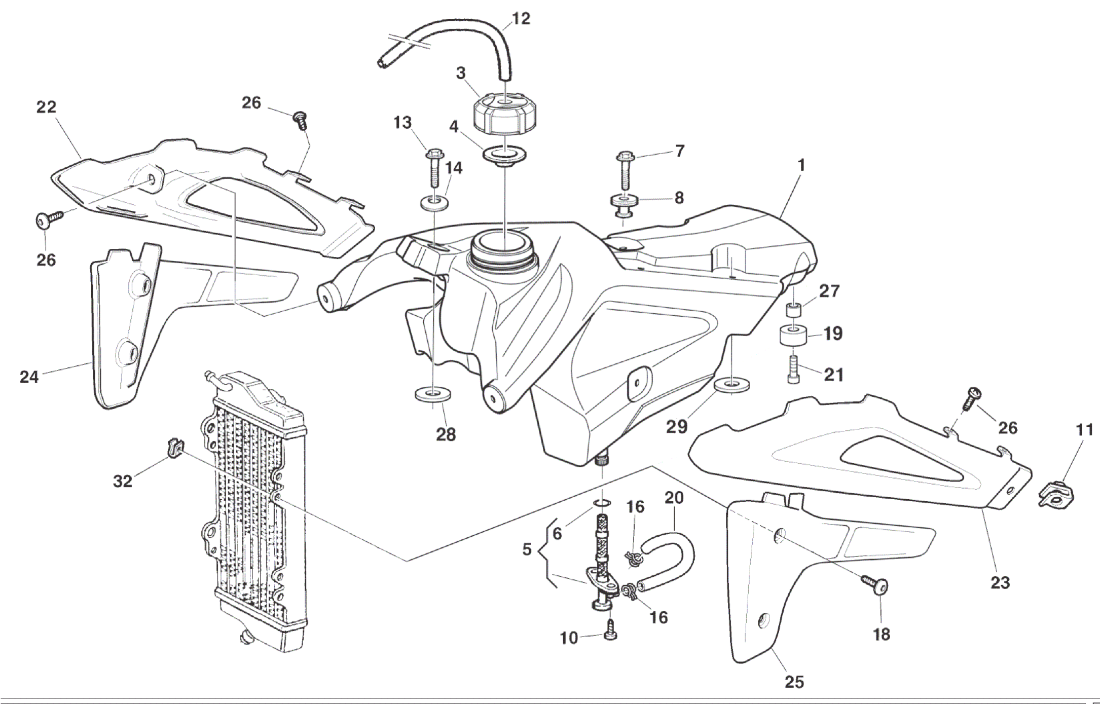 FUEL TANK BODY