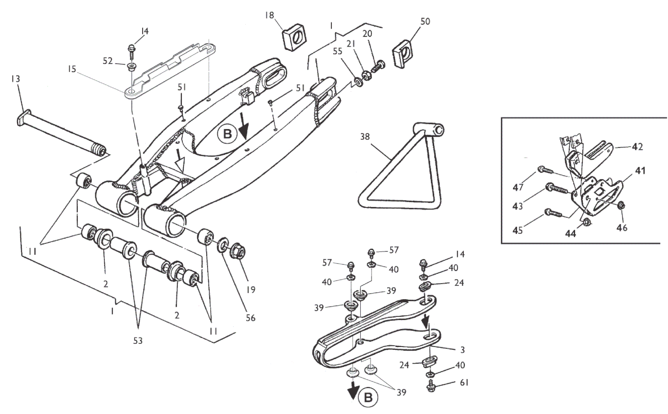 REAR SWING ARM