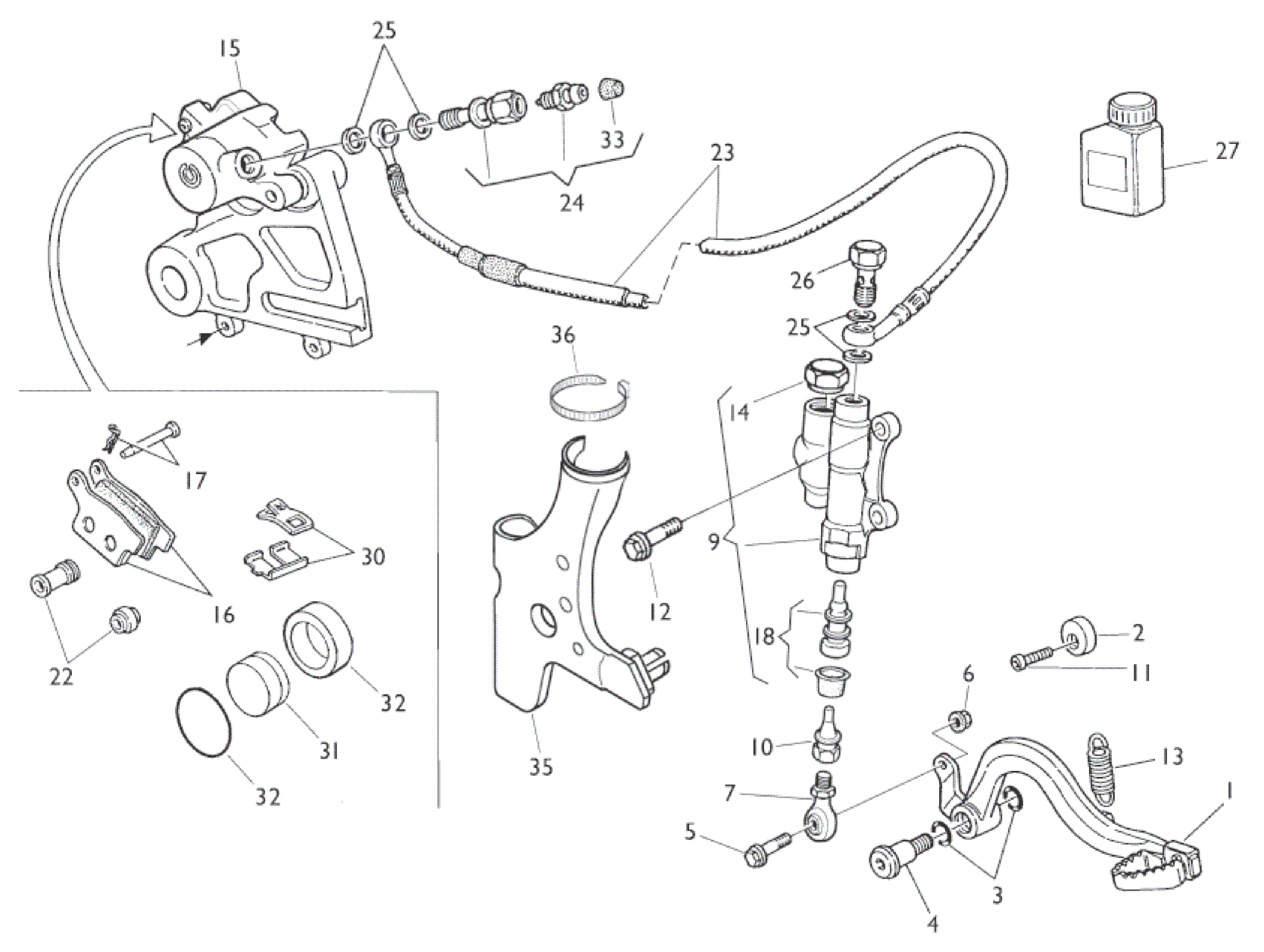 REAR BRAKE SYSTEM