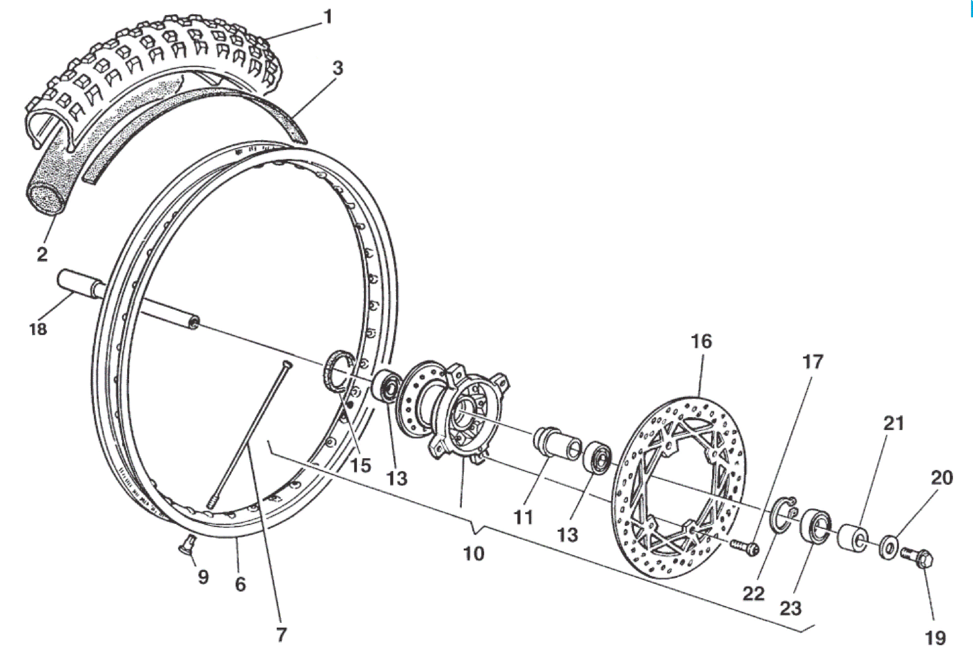 FRONT WHEEL