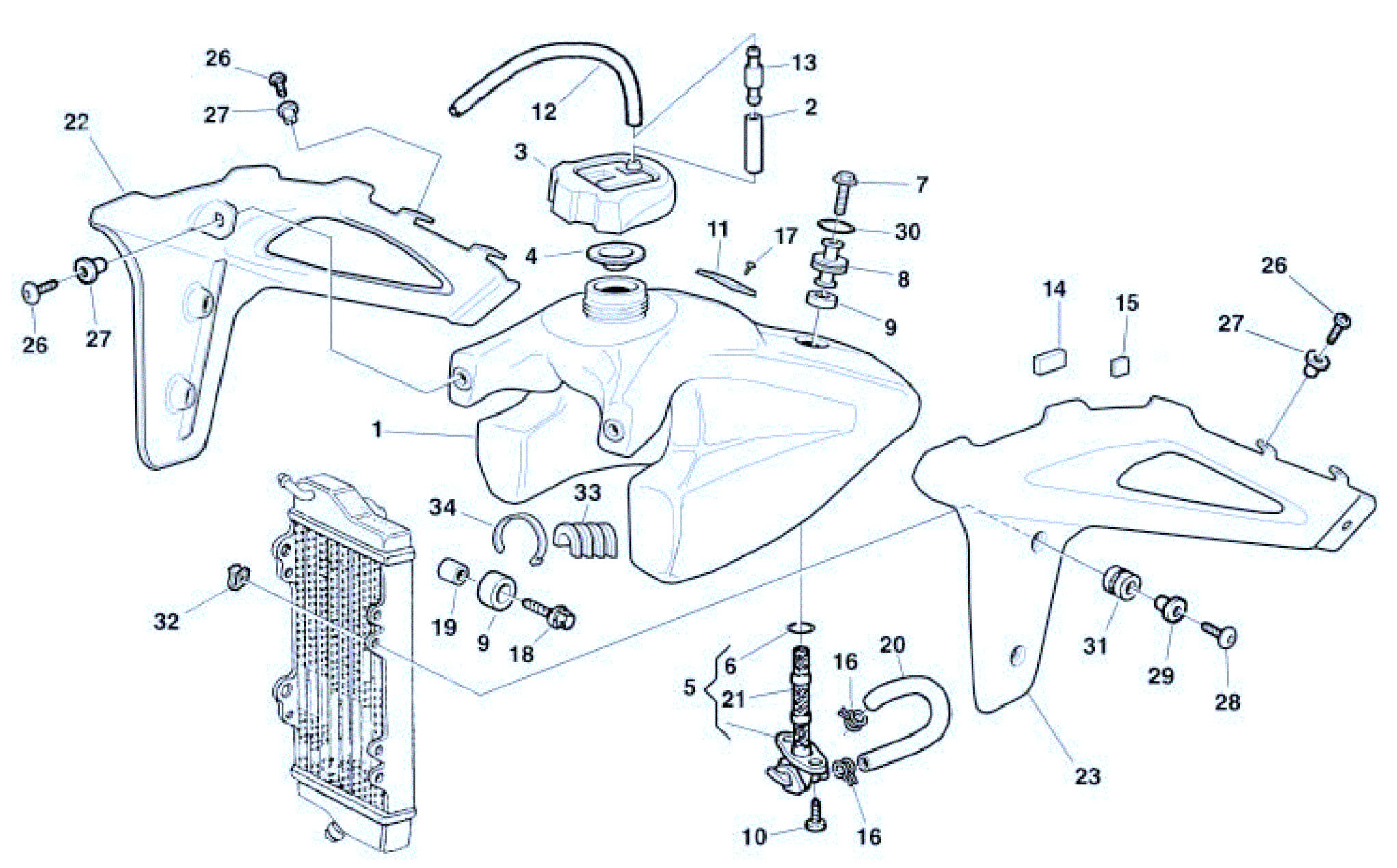 FUEL TANK - BODY