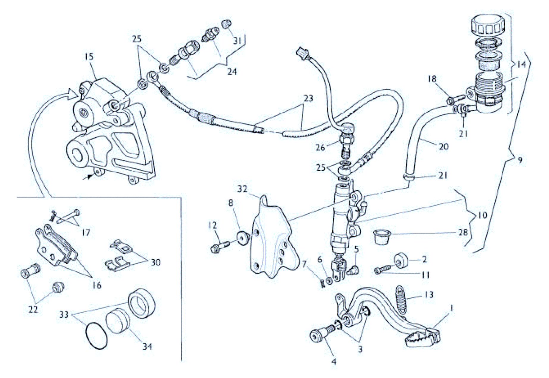 REAR BRAKE SYSTEM