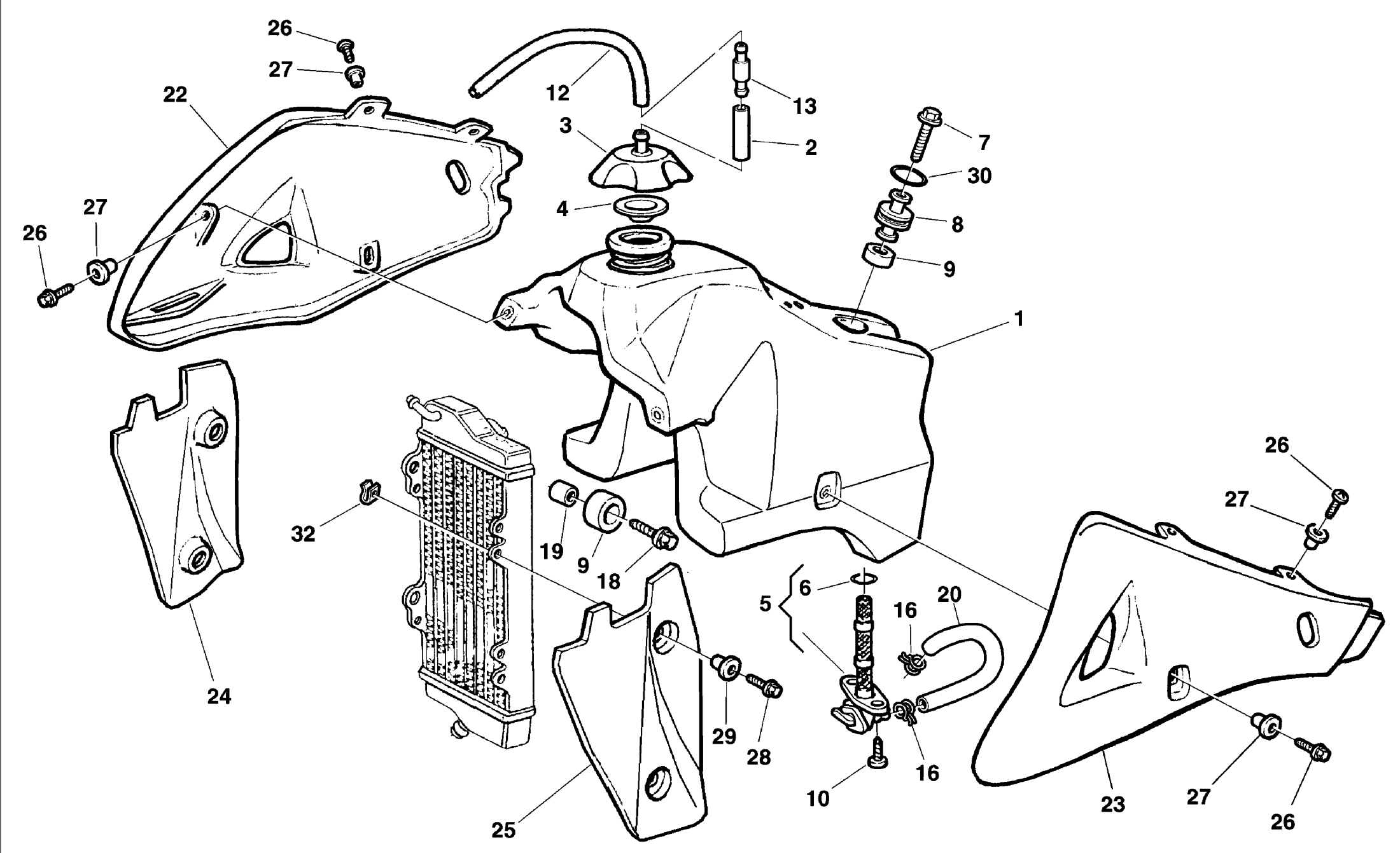 FUEL TANK BODY