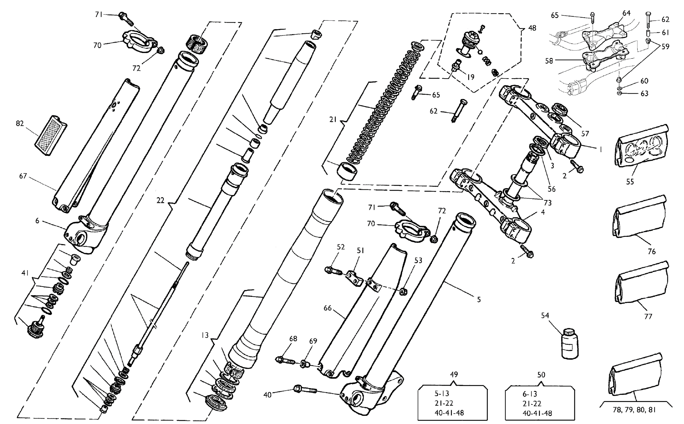 FRONT FORK ASSEMBLY