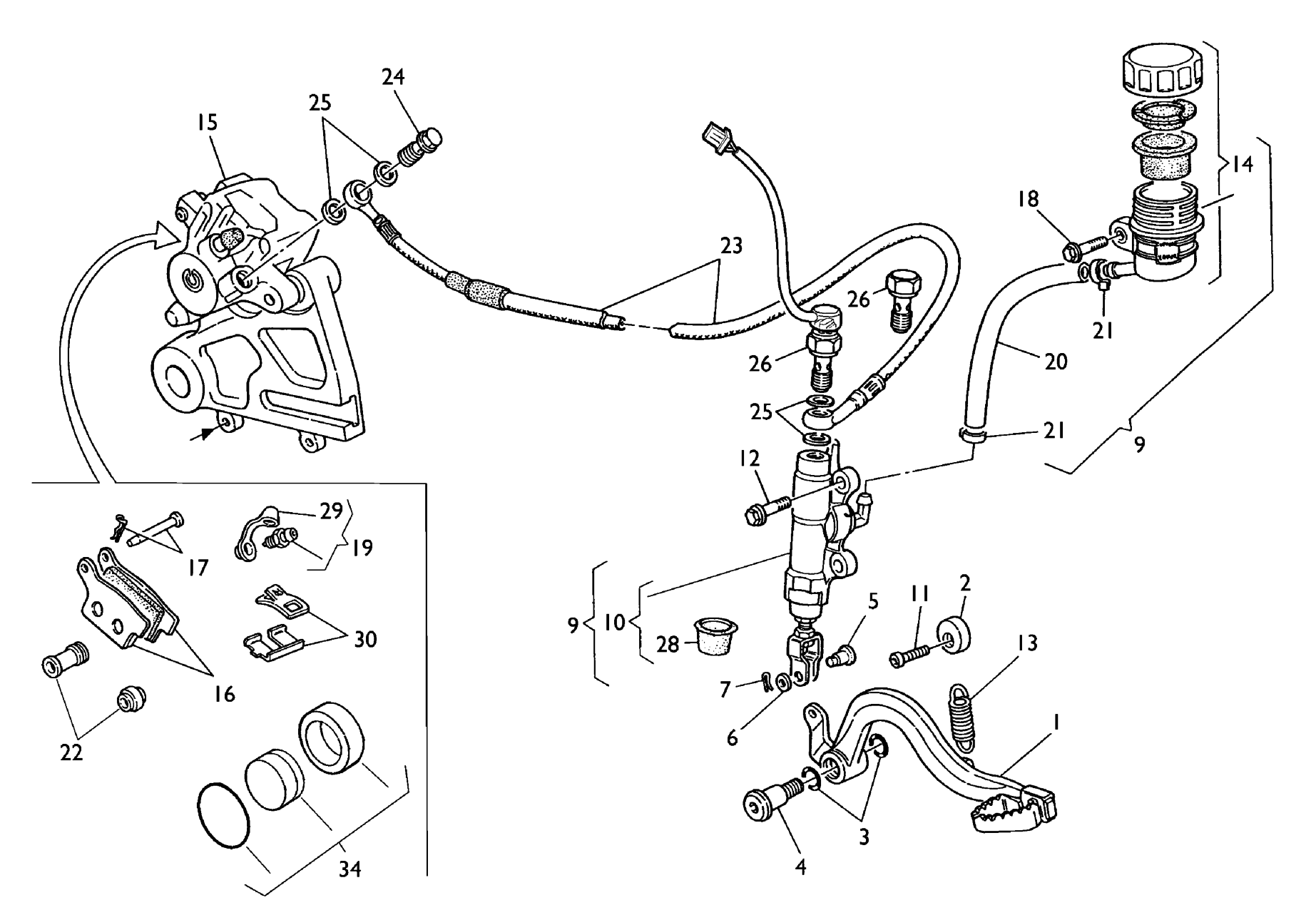 REAR BRAKE SYSTEM