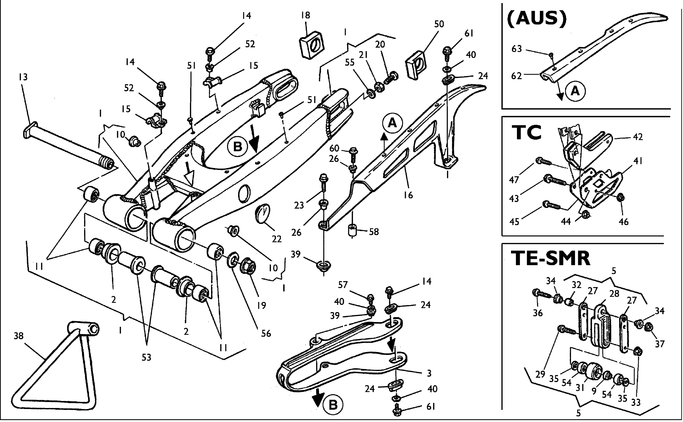 REAR SWING ARM