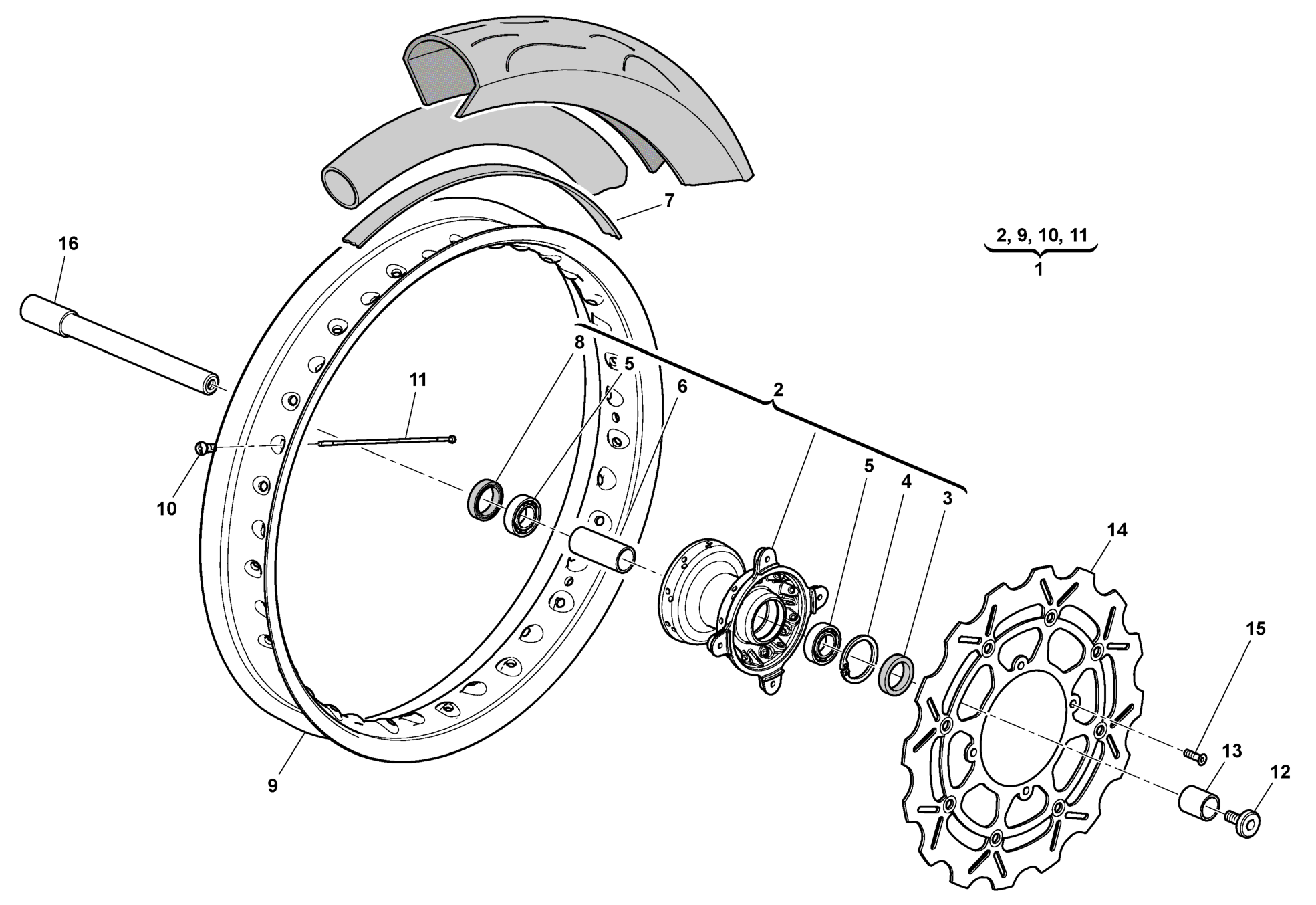 FRONT WHEEL