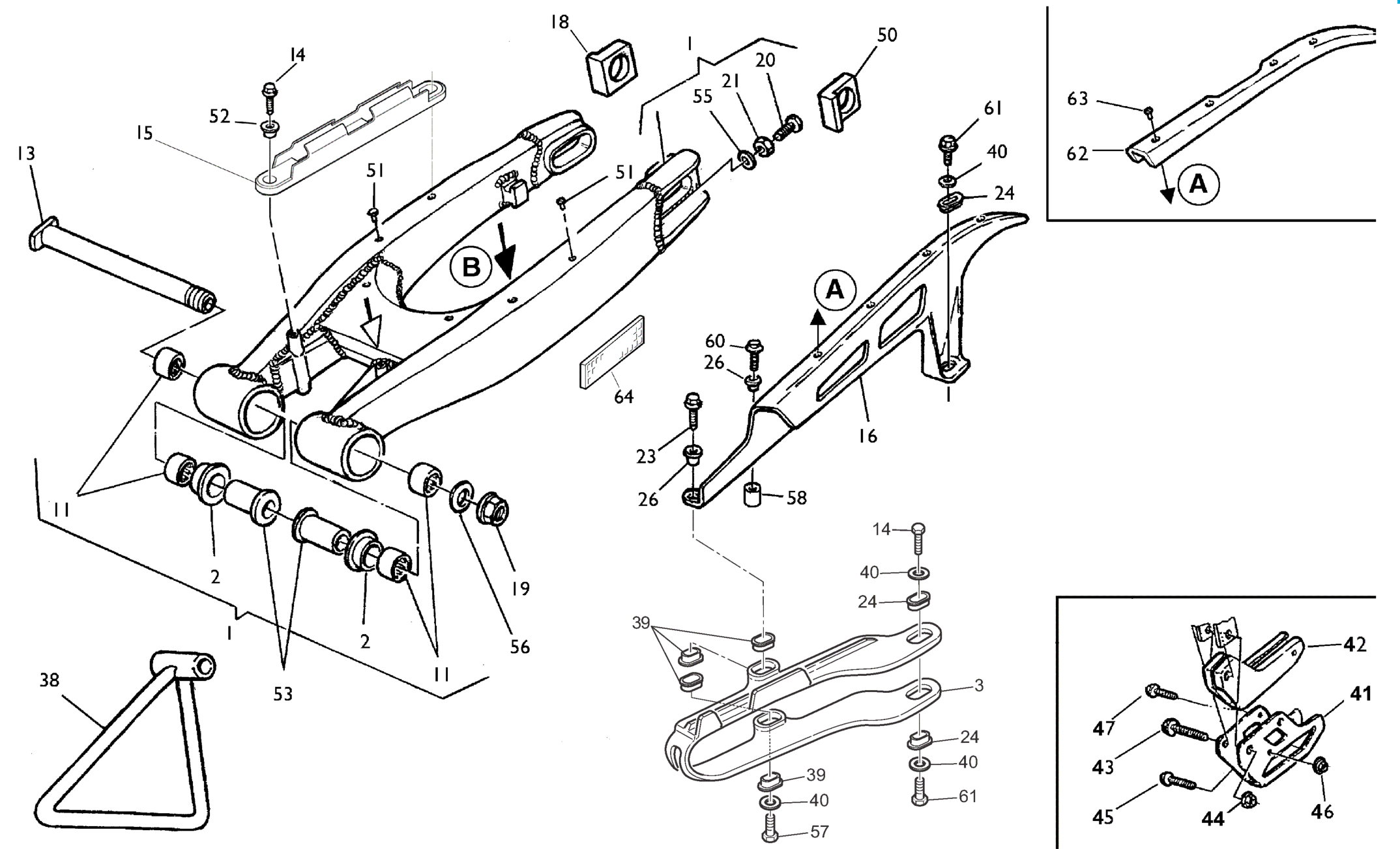 REAR SWING ARM