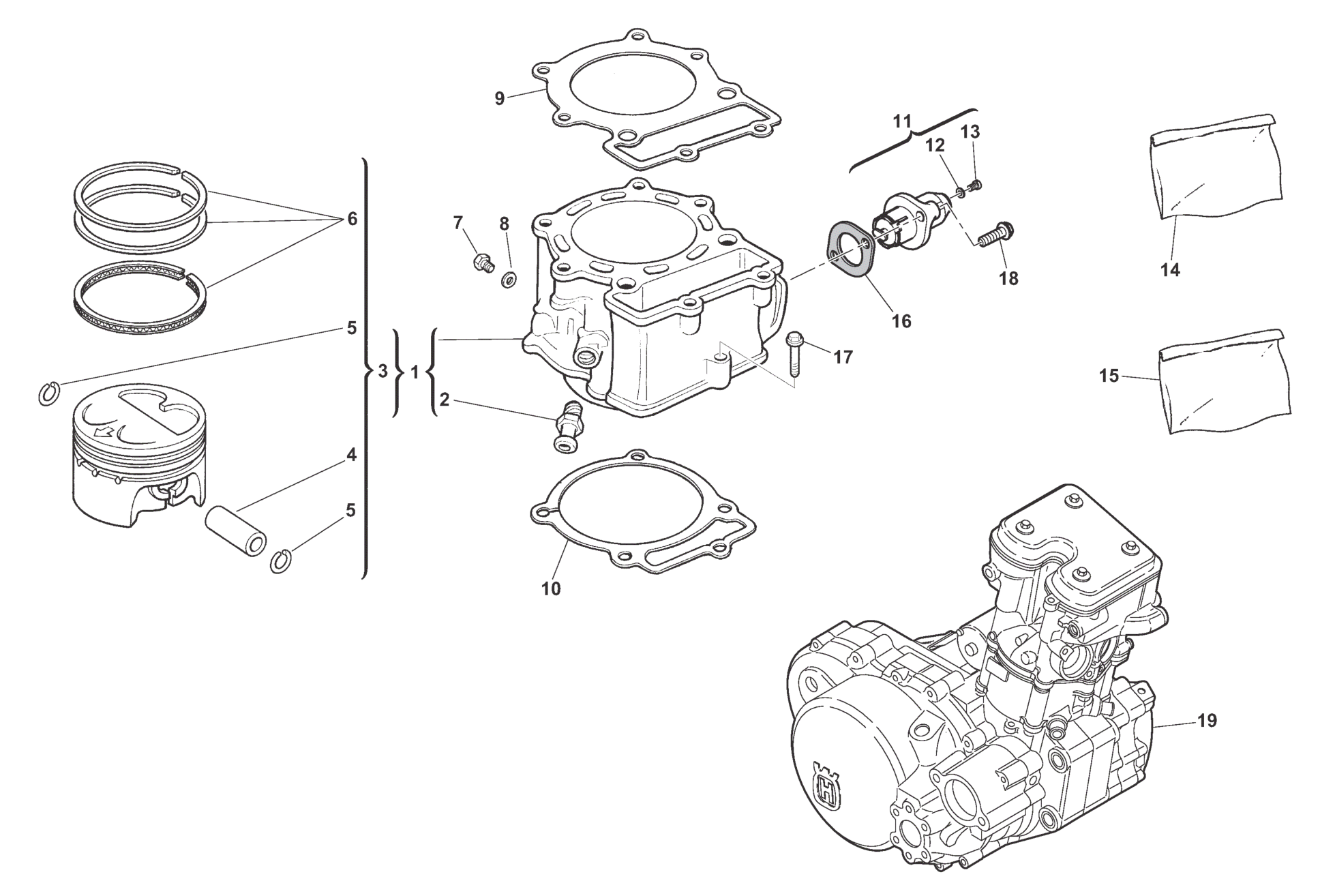 CYLINDER - PISTON