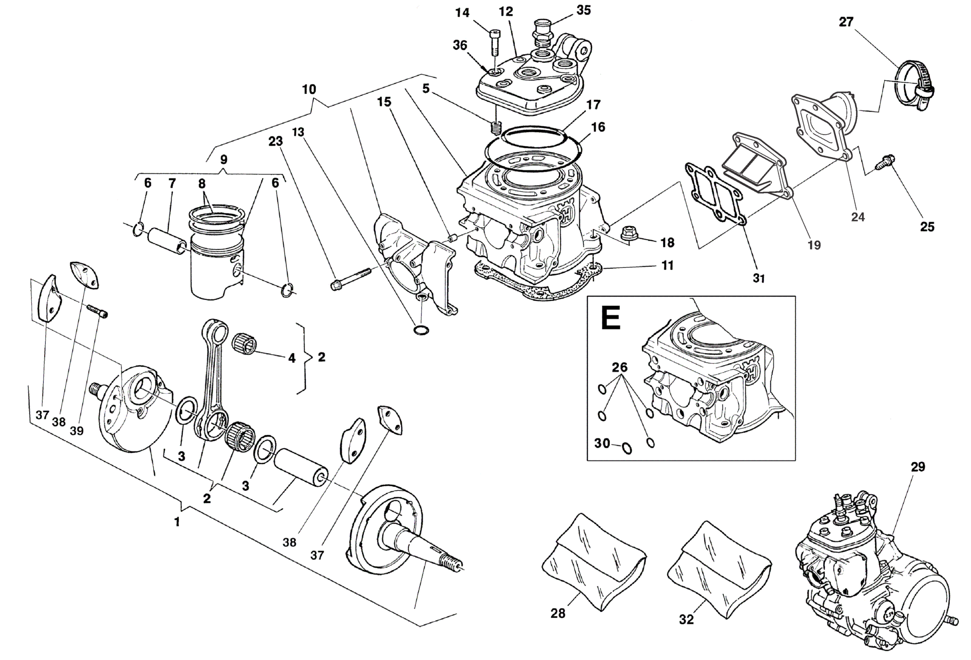 CRANKSHAFT - CYLINDER