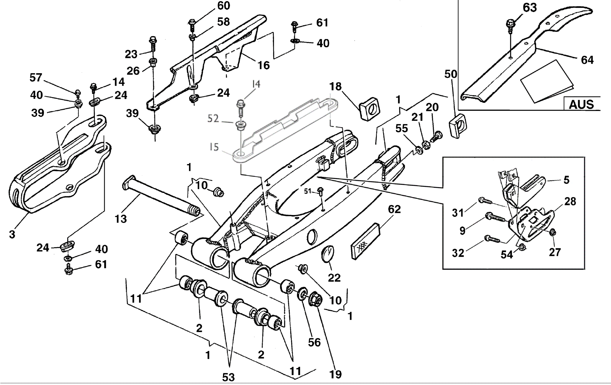 REAR SWING ARM