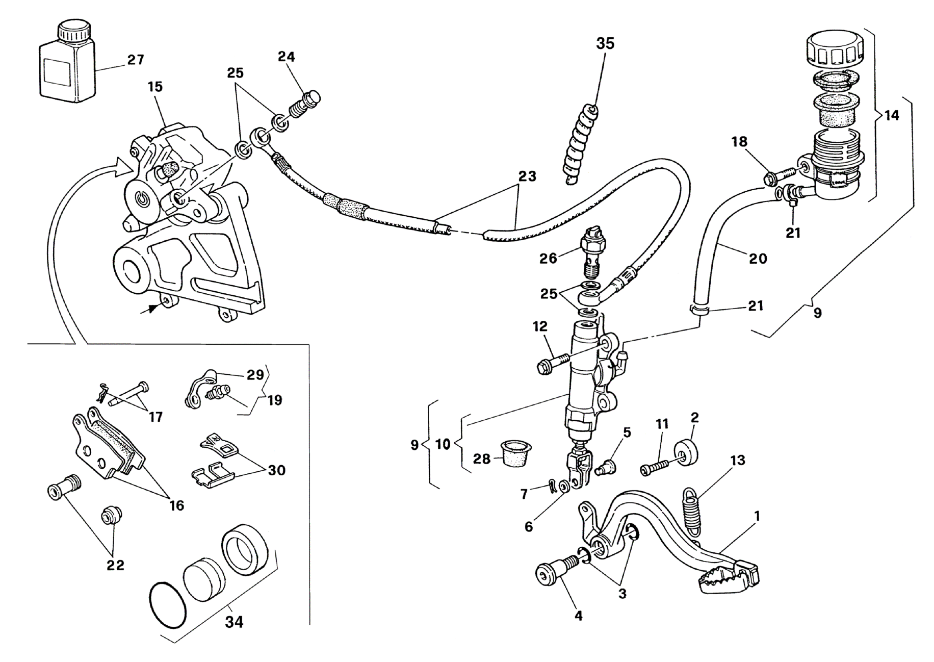 REAR BRAKE SYSTEM