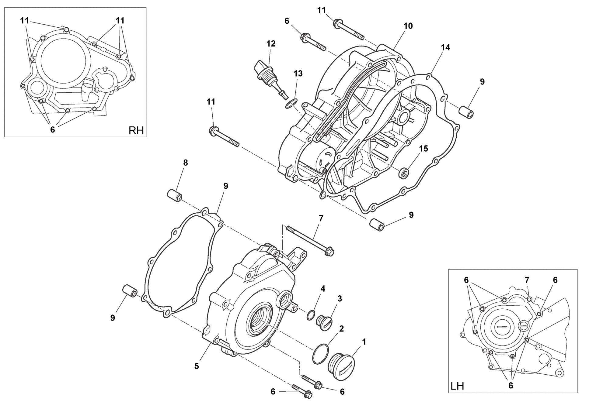 CRANKCASE COVERS