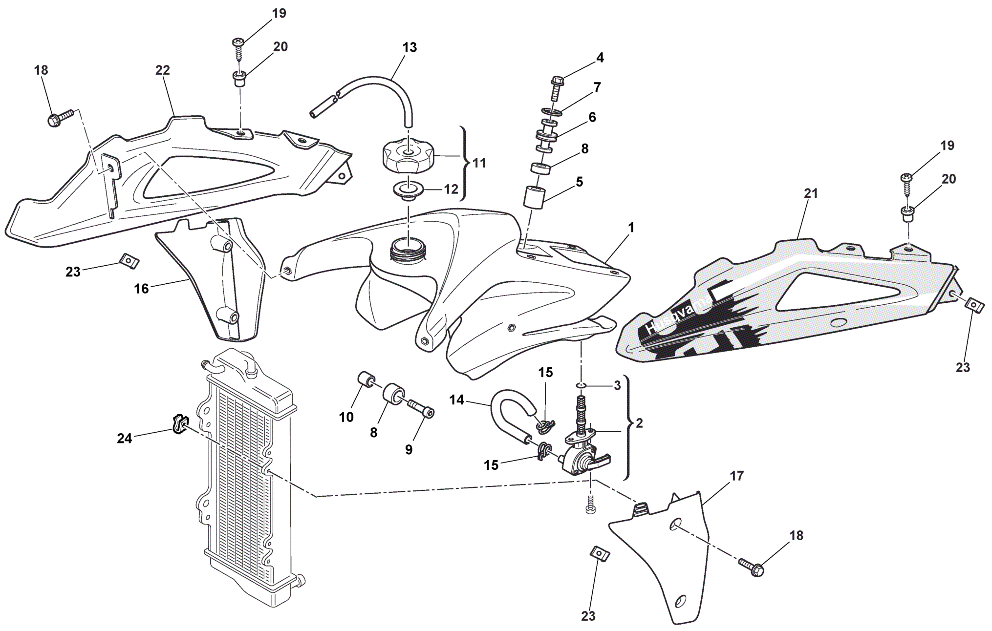 FUEL TANK BODY