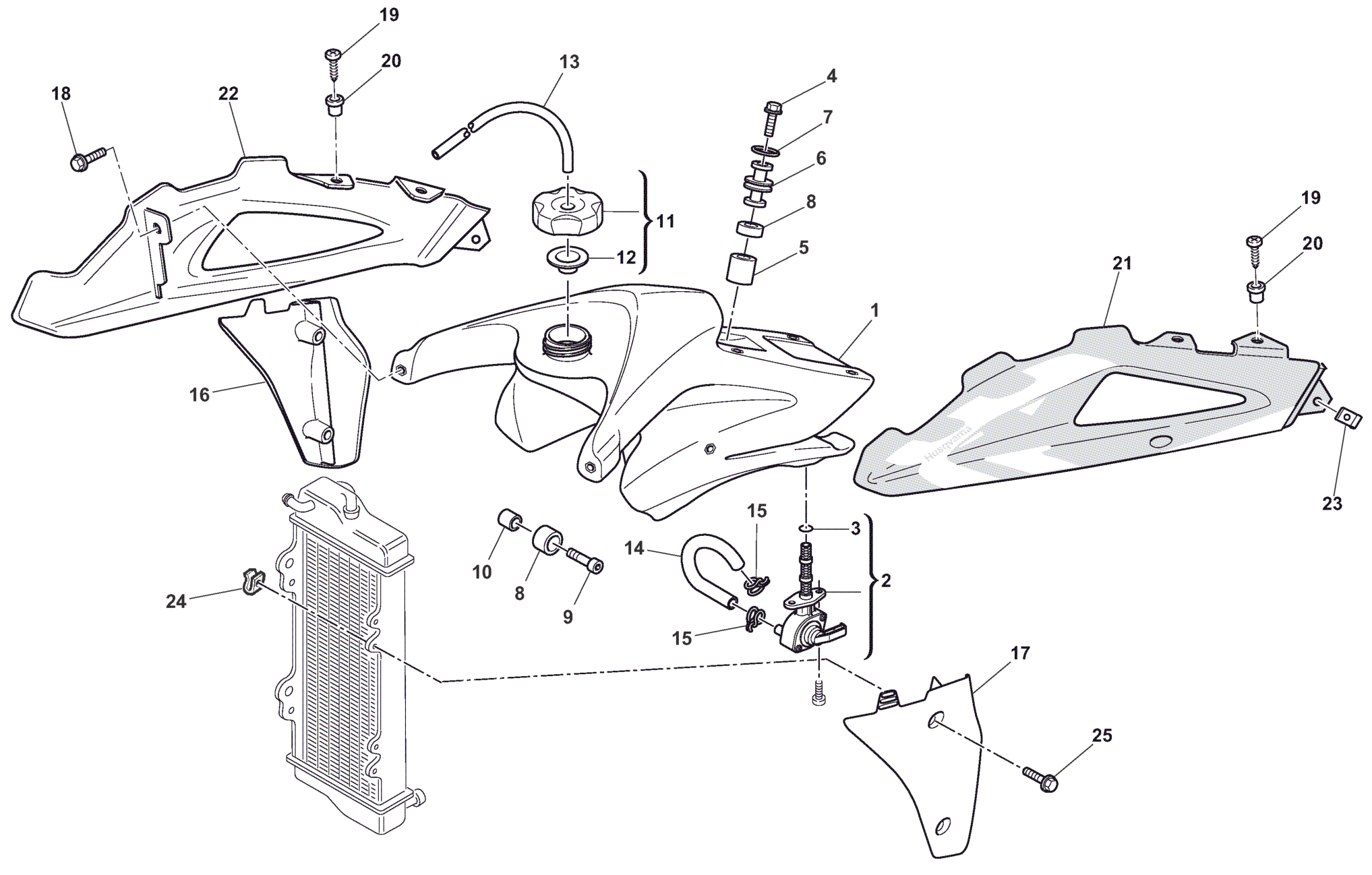 FUEL TANK BODY (HERMUNEN)