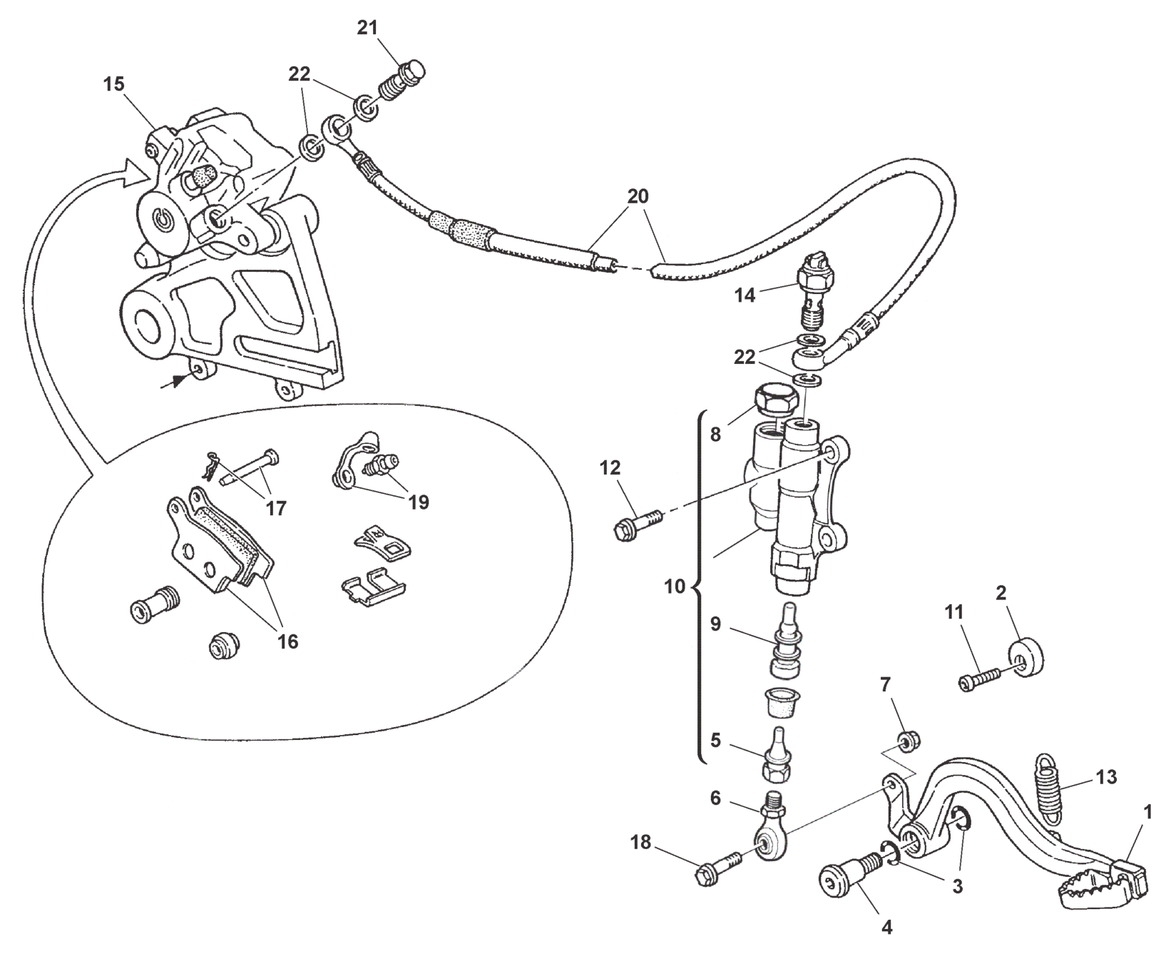 REAR BRAKE SYSTEM