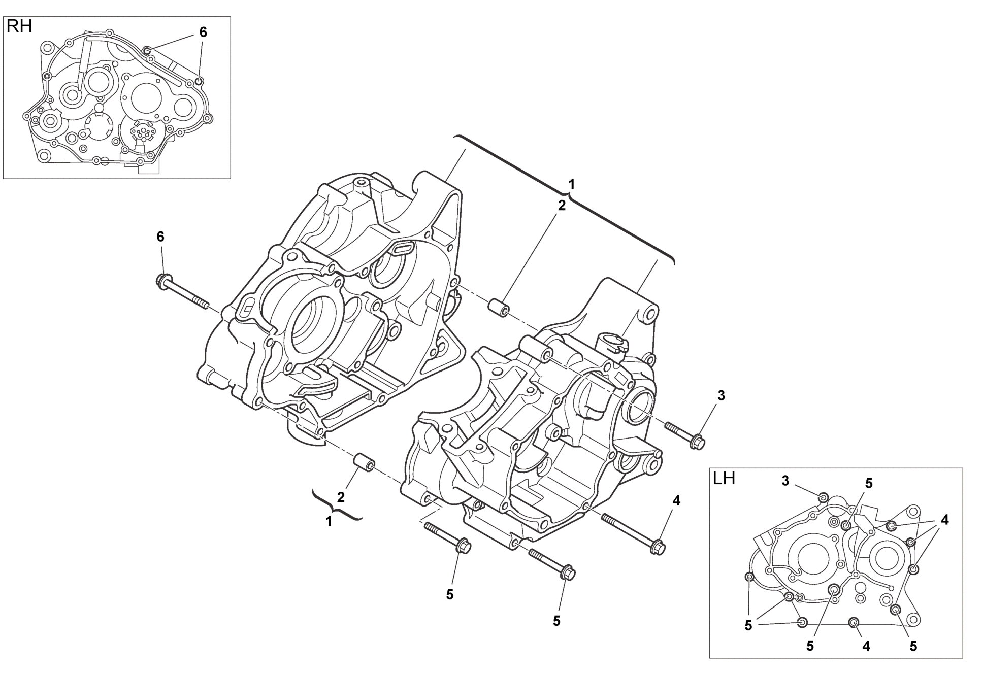 CRANKCASE CARTER