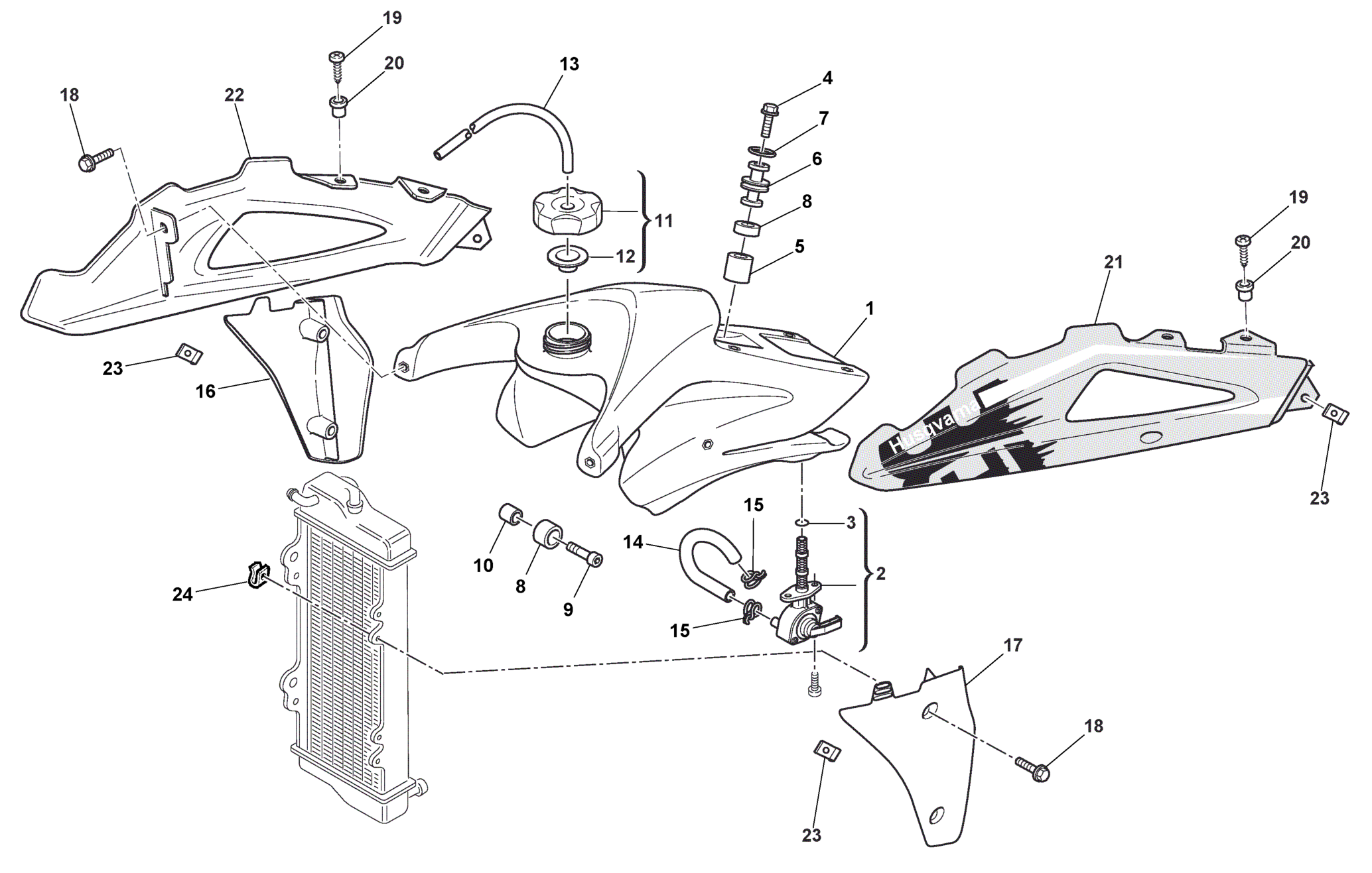 FUEL TANK BODY