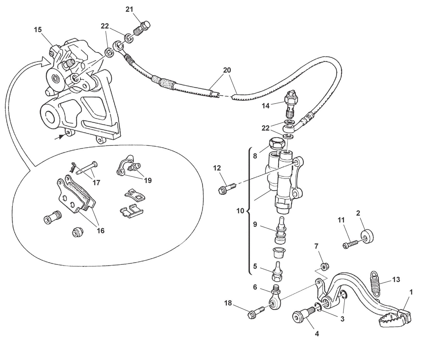 REAR BRAKE SYSTEM