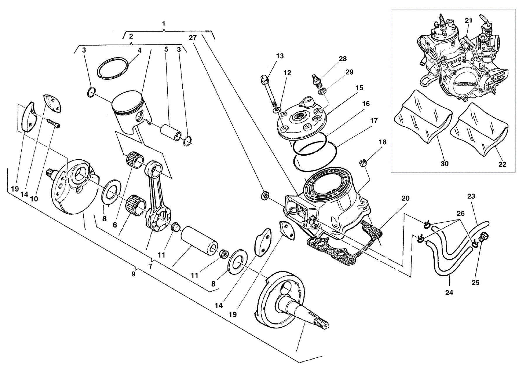 CRANKSHAFT - CYLINDER