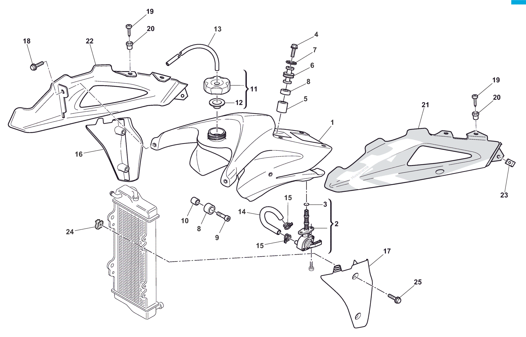 FUEL TANK BODY