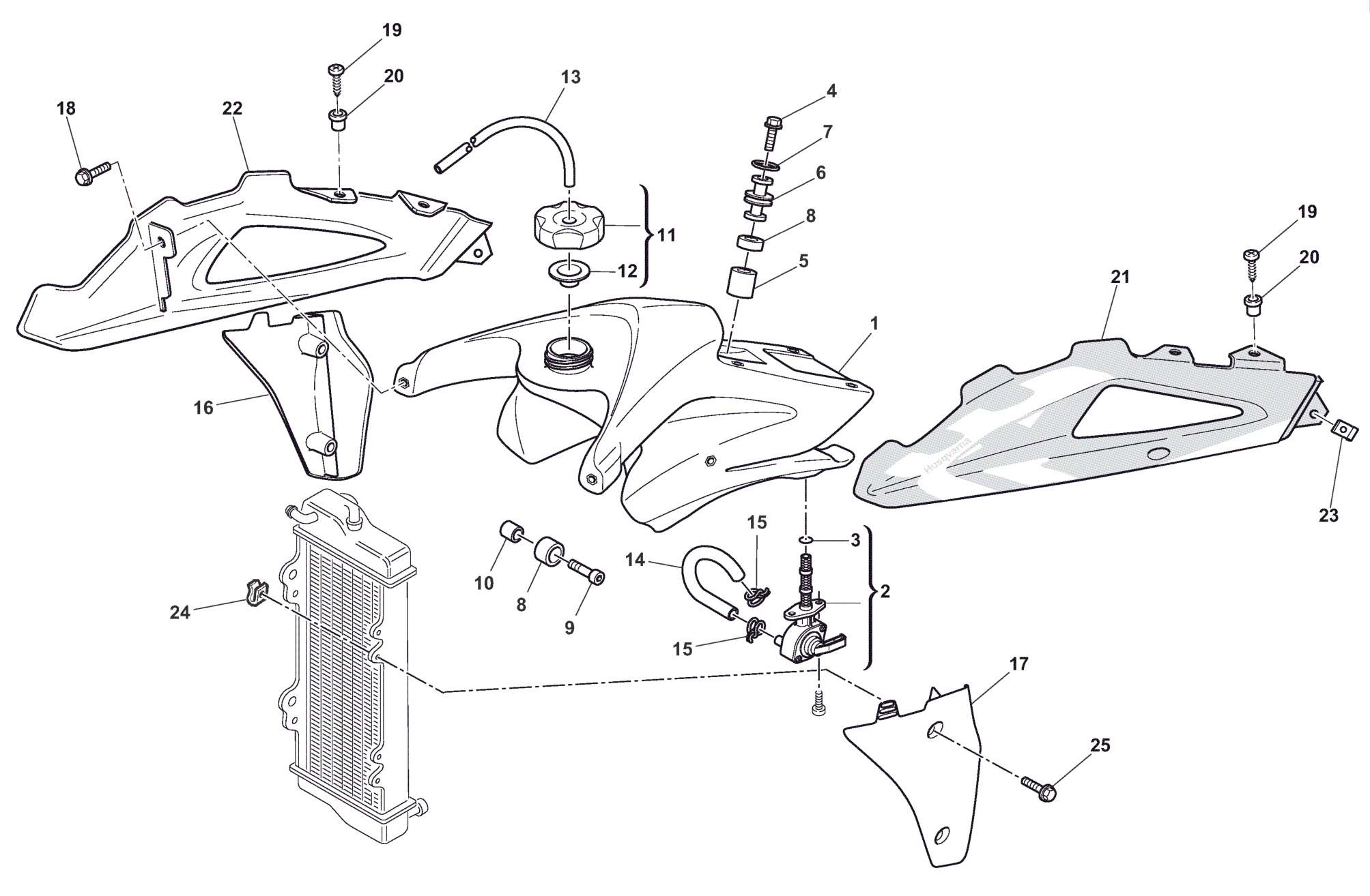 FUEL TANK BODY (HERMUNEN)