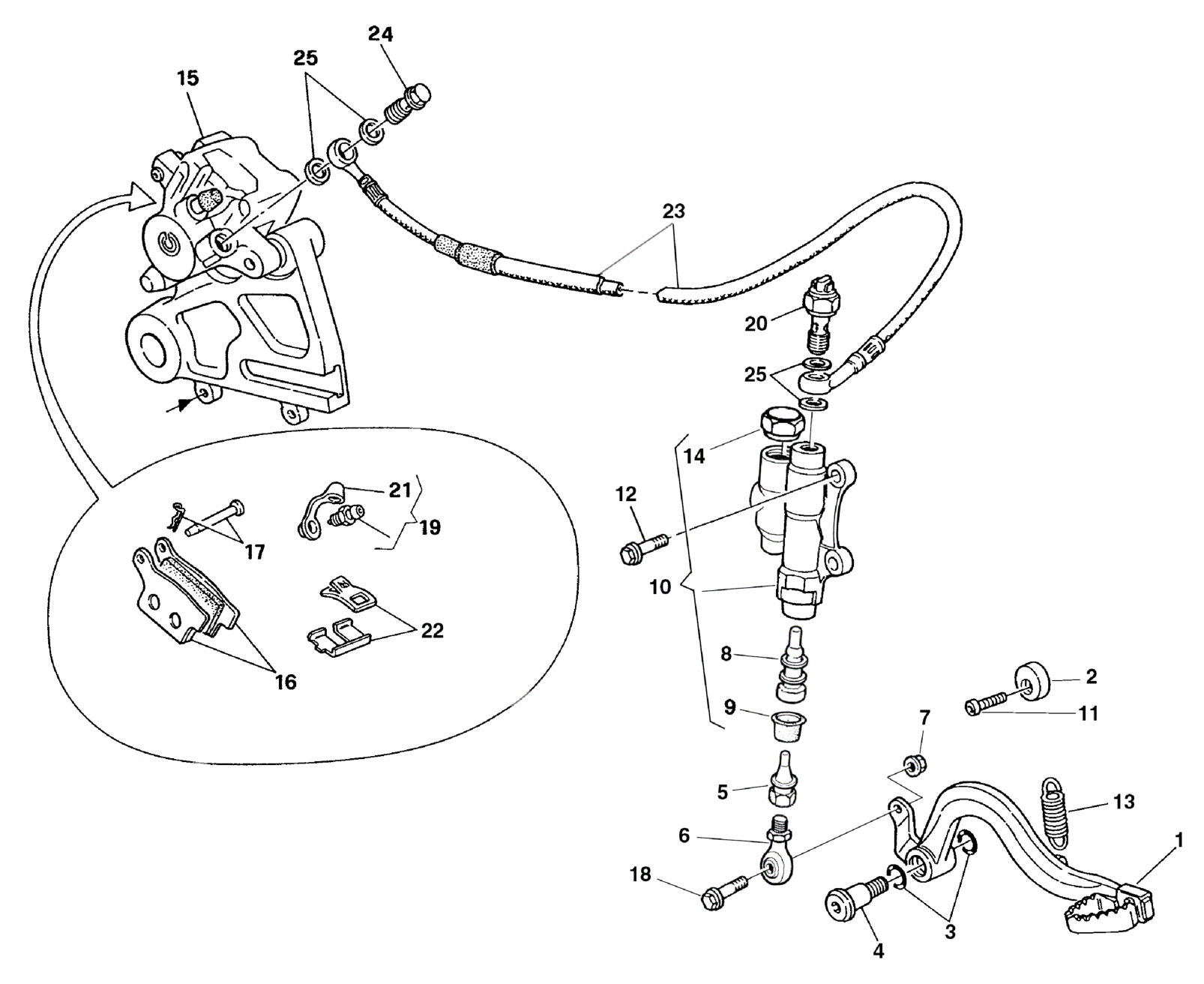 REAR BRAKE SYSTEM