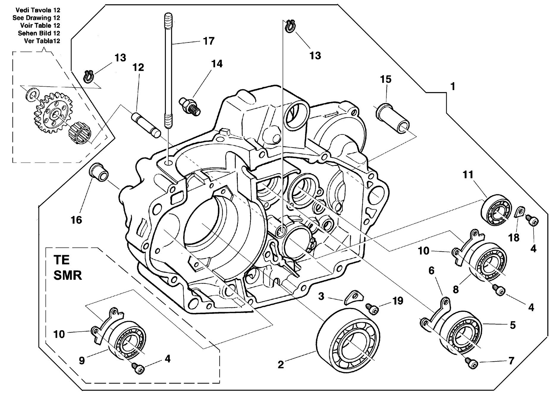 CRANKCASE CARTER R.H.