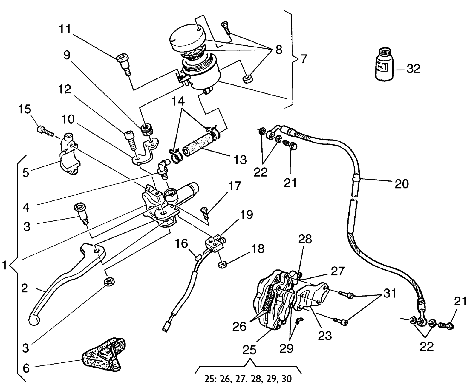 FRONT BRAKE (SMR)