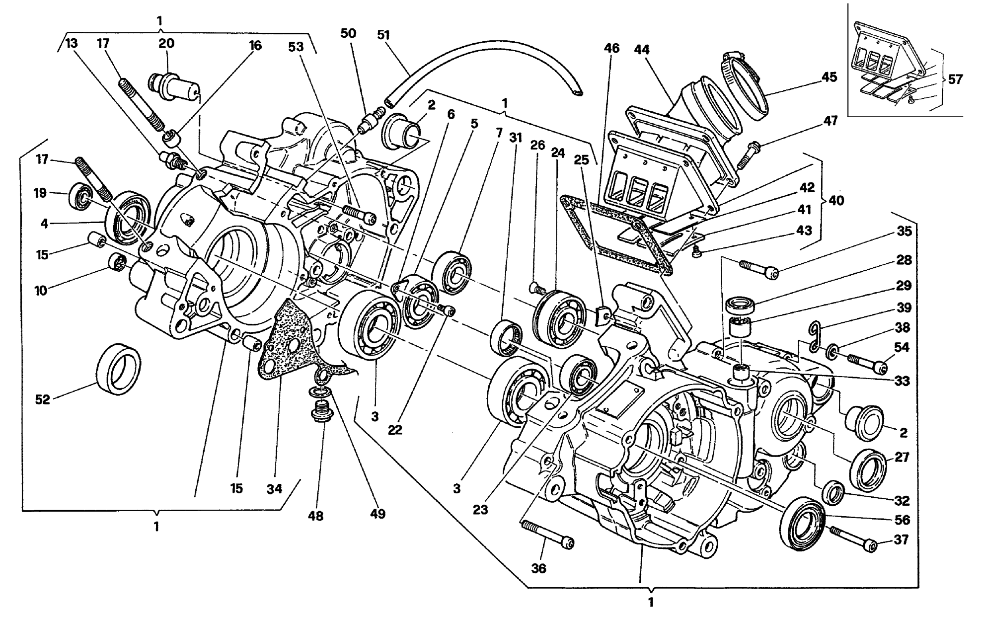 CRANKCASE CARTER