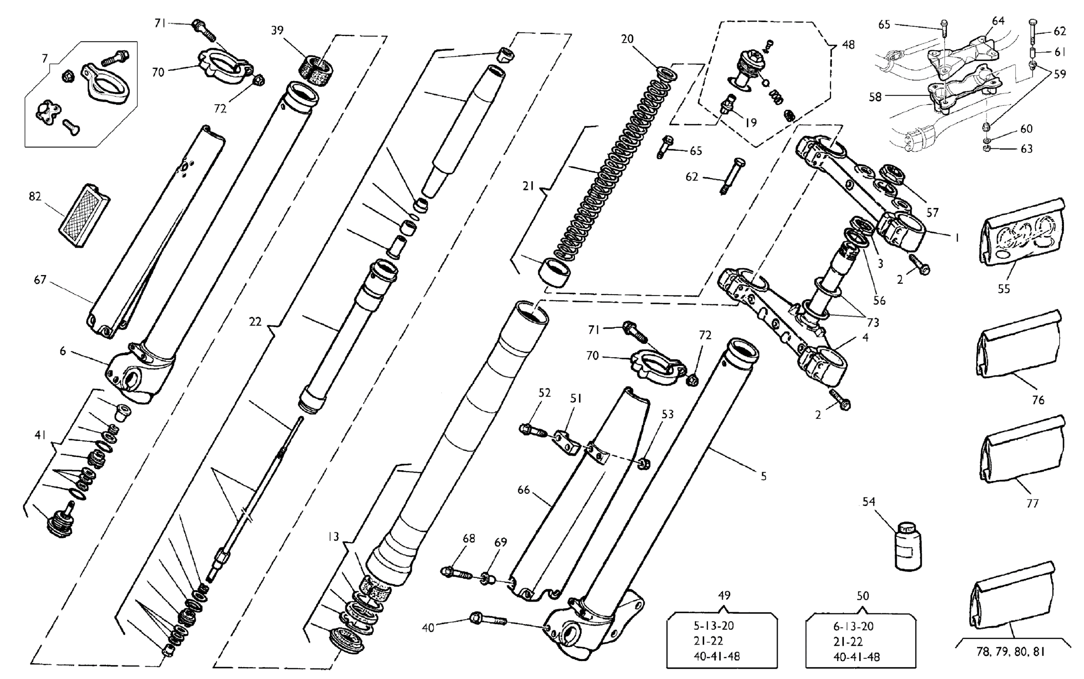 FRONT FORK ASSEMBLY