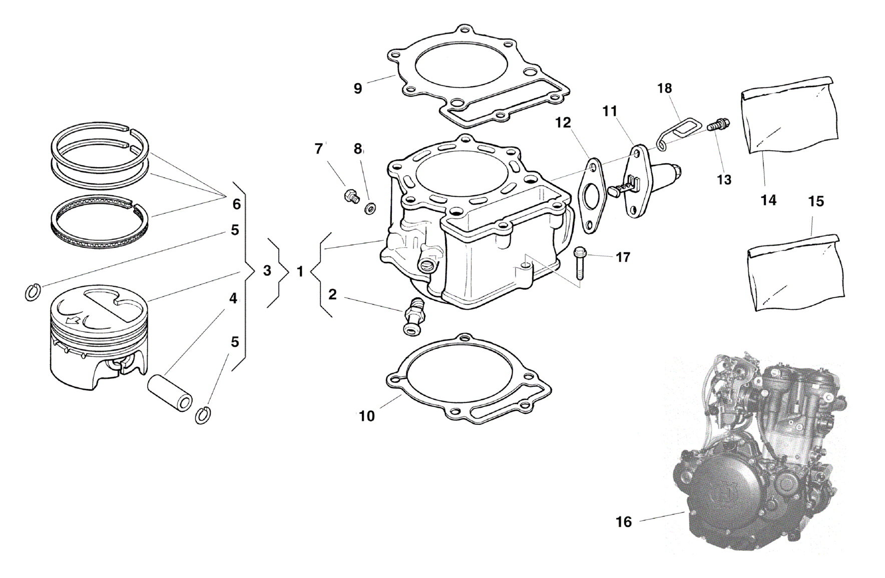 CYLINDER - PISTON