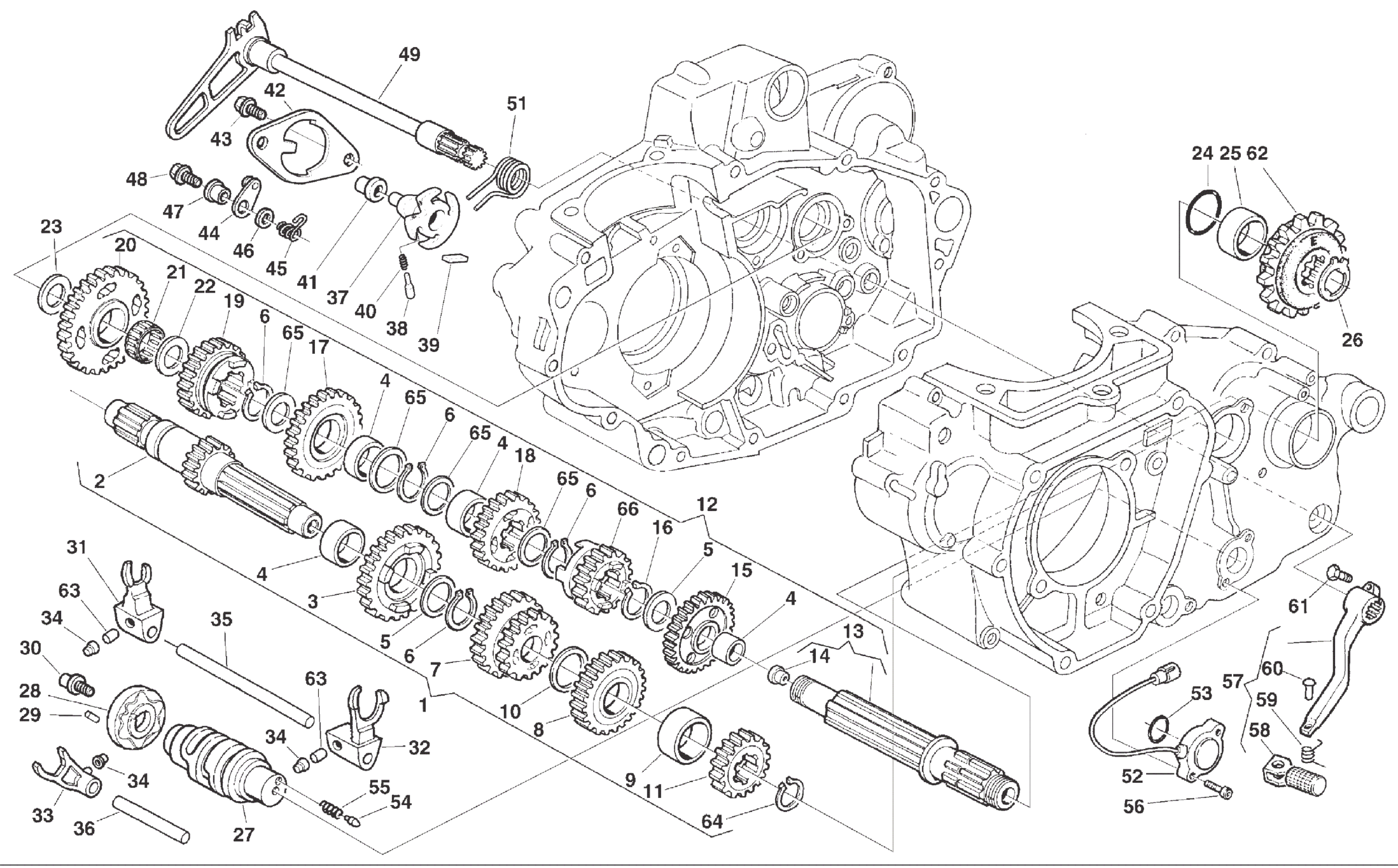 GEAR BOX - SHIFT (SMR-TE-TXC)