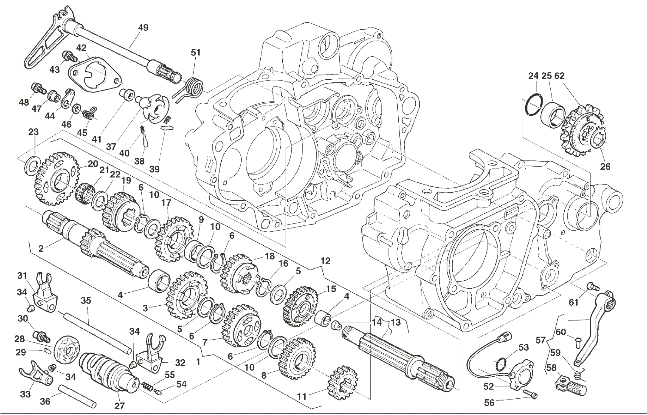 GEAR BOX - SHIFT (TC)