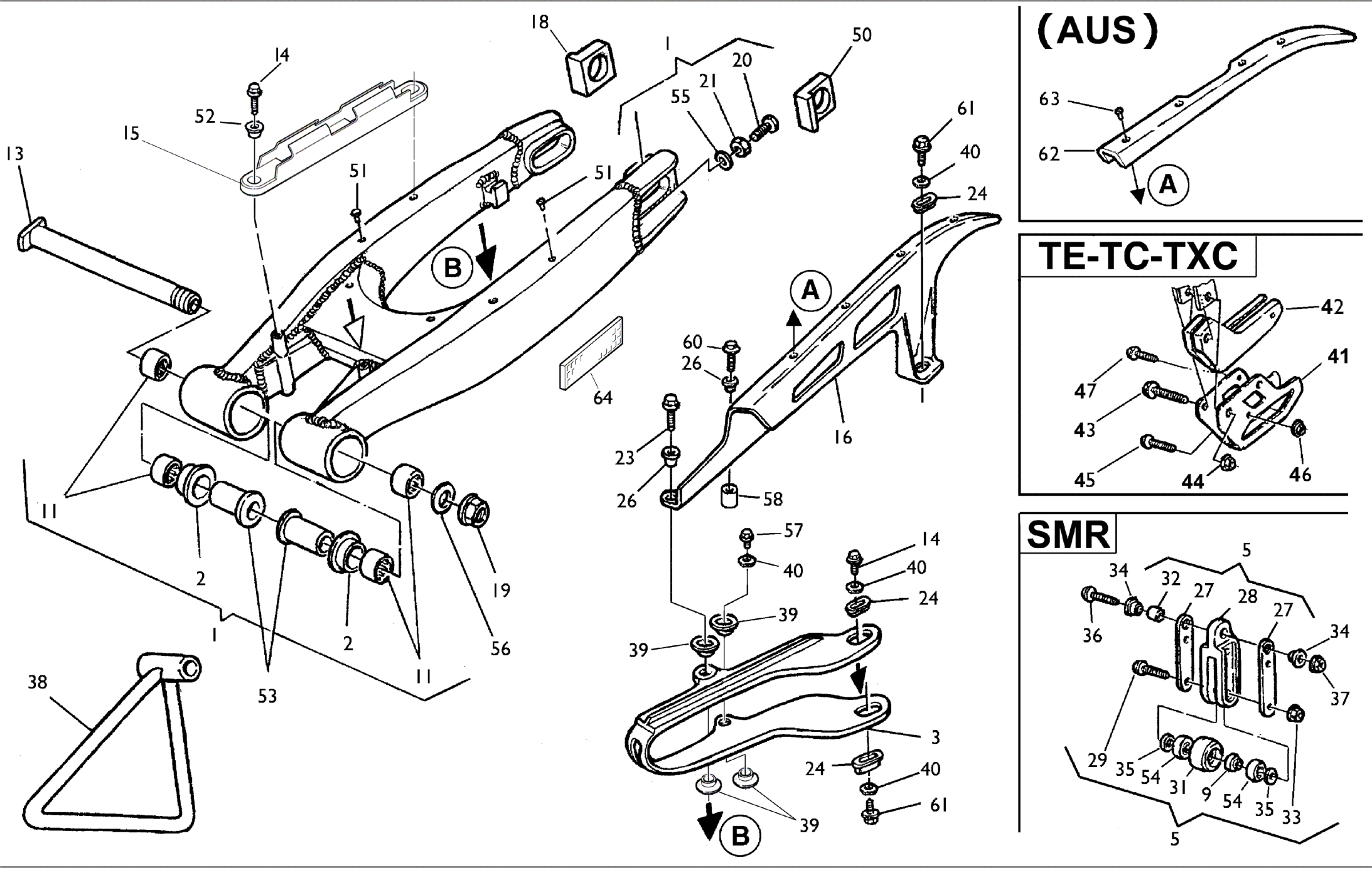 REAR SWING ARM