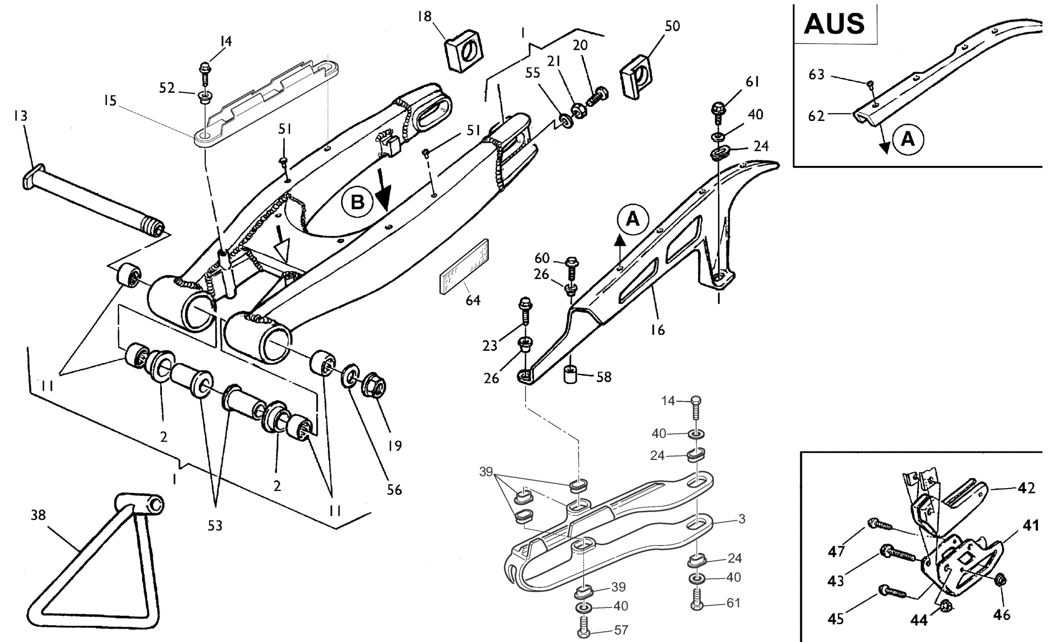 REAR SWING ARM