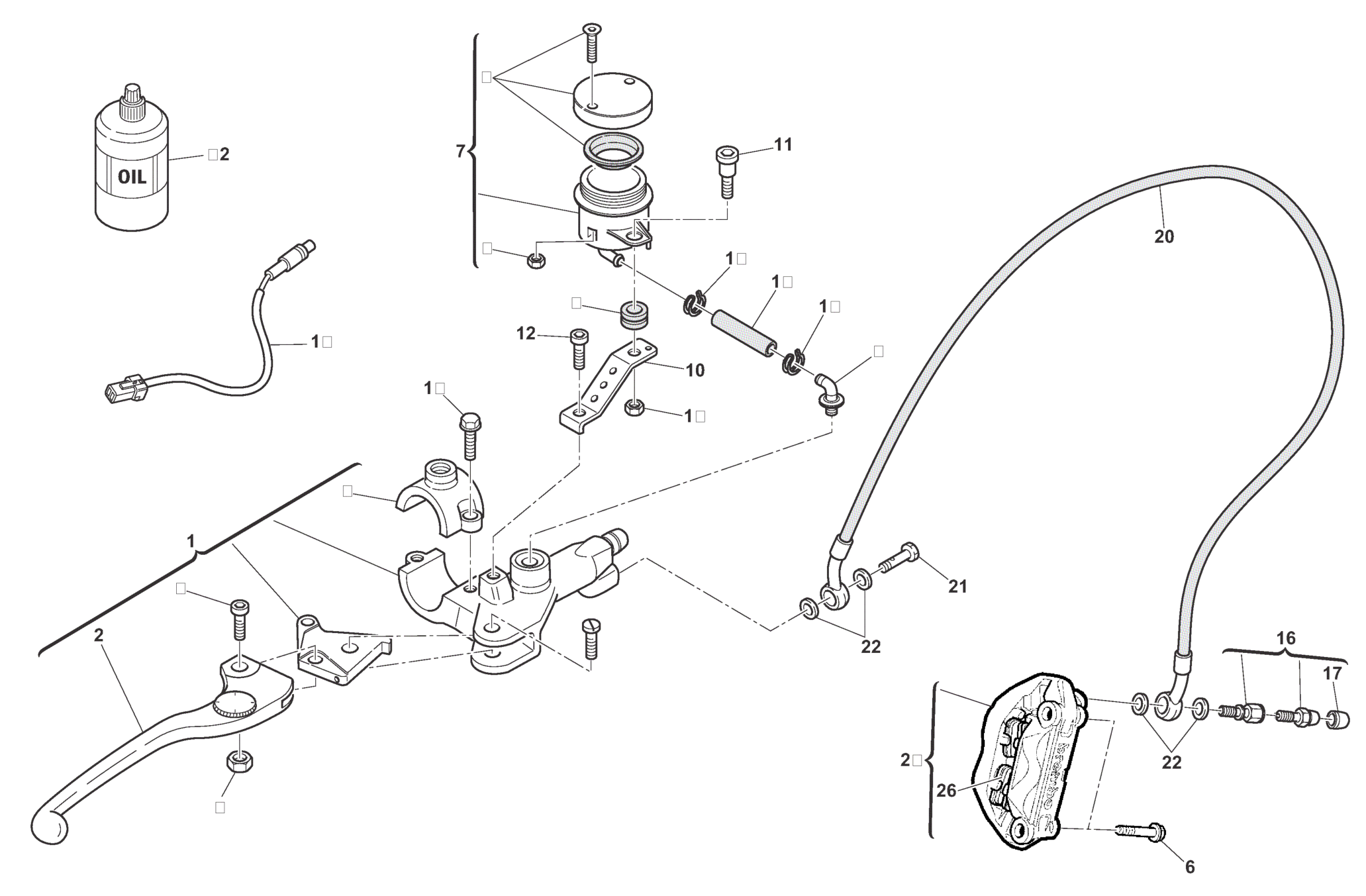 FRONT BRAKE (SM)