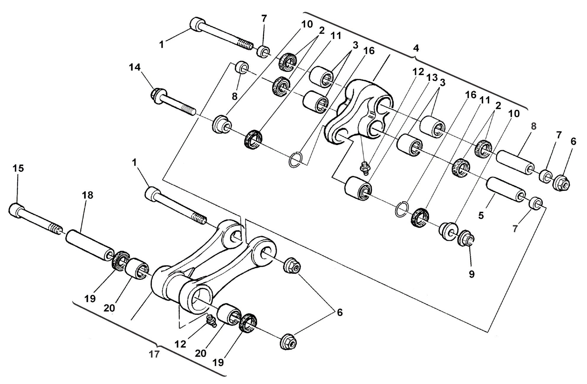 LINKAGE SUSPENSION