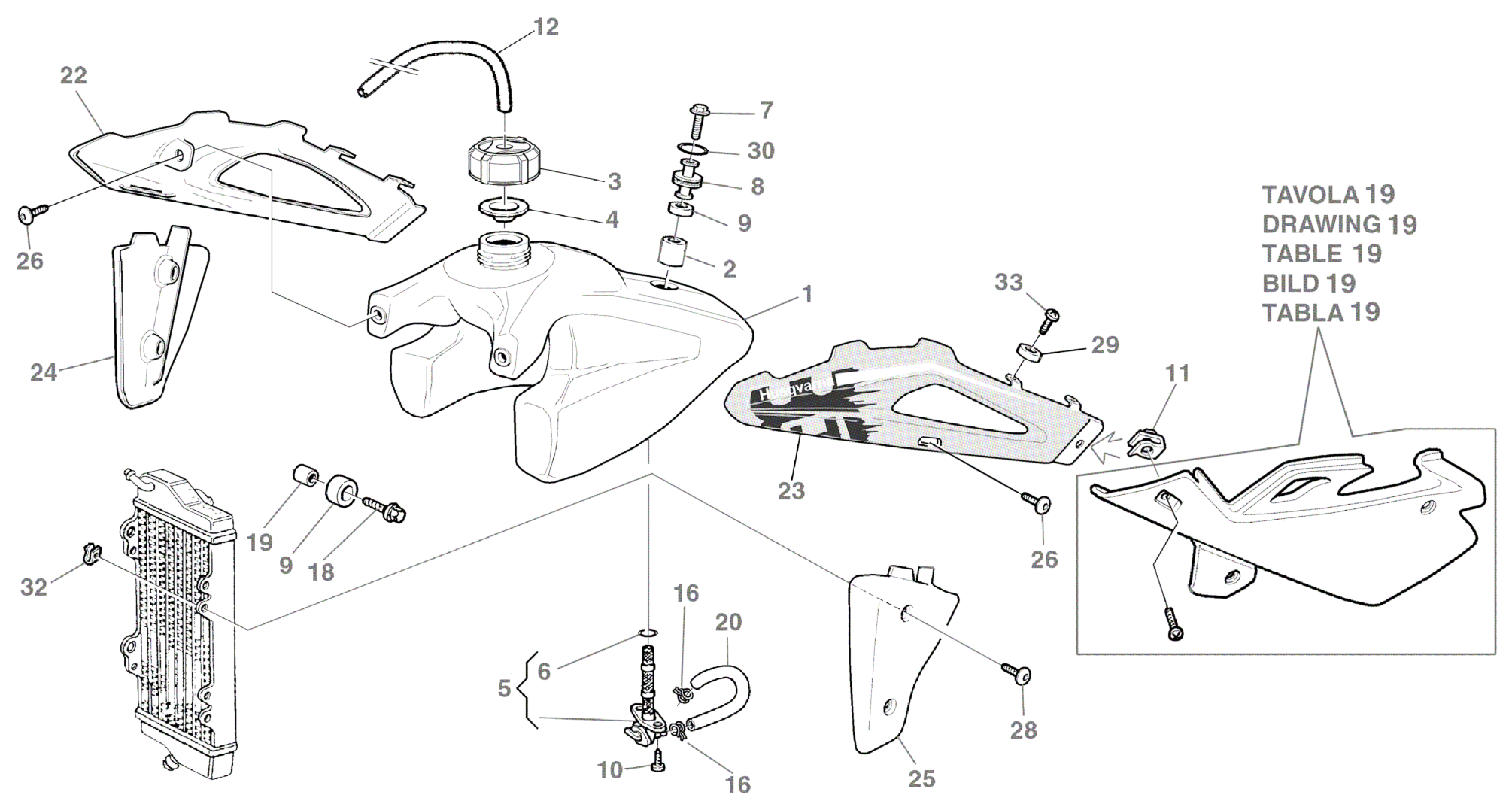 FUEL TANK - BODY