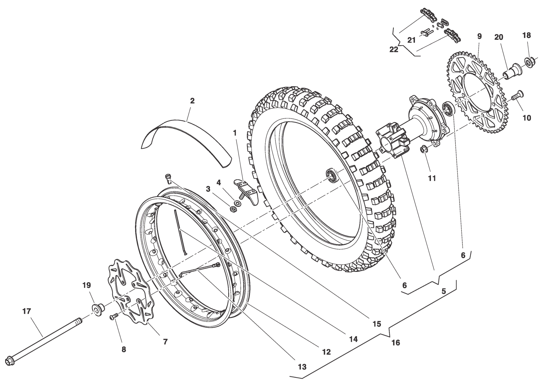 REAR WHEEL